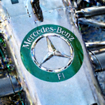 F1赛车梅赛德斯车队标志
